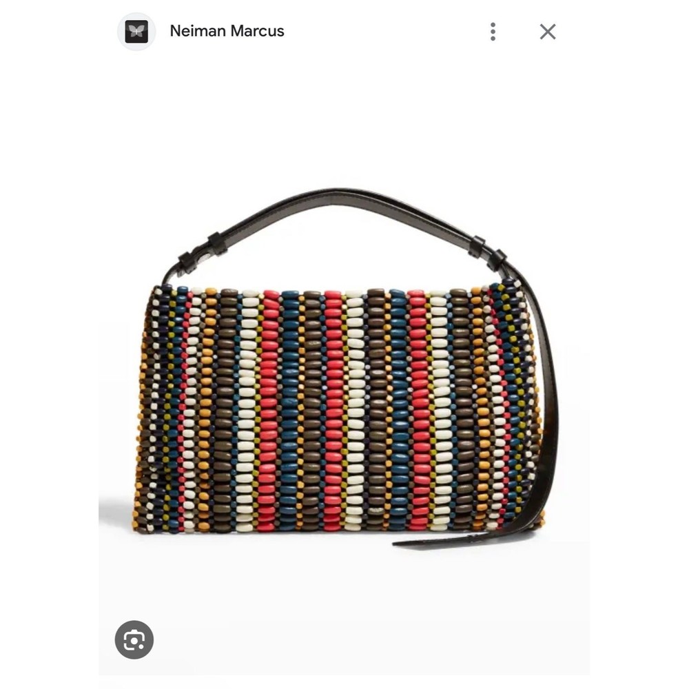 simon miller Puffin Multicolored Bead Shoulder Bag new